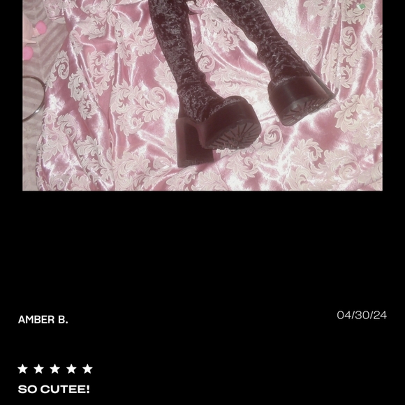 NWT widow boots velvet - Picture 4 of 8